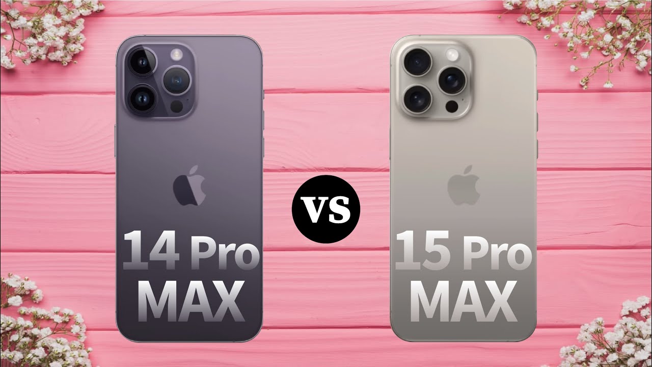 iPhone 15 Pro Max VS IPHONE 14 PRO Max 