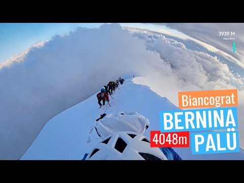 Piz Bernina via Biancograt & Traverse Piz Palü dalam 1 hari