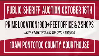 900 W Main Street Ada OK Auction October 16th, 2019 10am