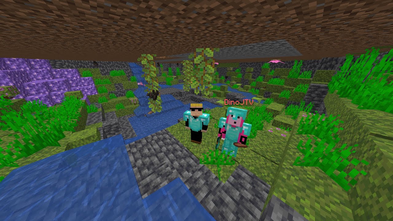 Playing On My Friends Minecraft Server! - YouTube