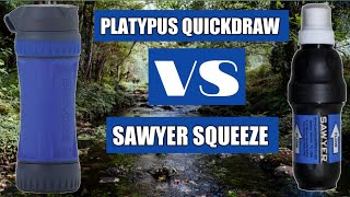 The Sawyer Squeeze VS The Platypus Quick Draw
