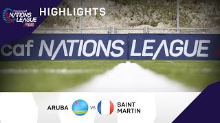 Concacaf Nations League 2022 Highlights | Aruba vs Saint Martin