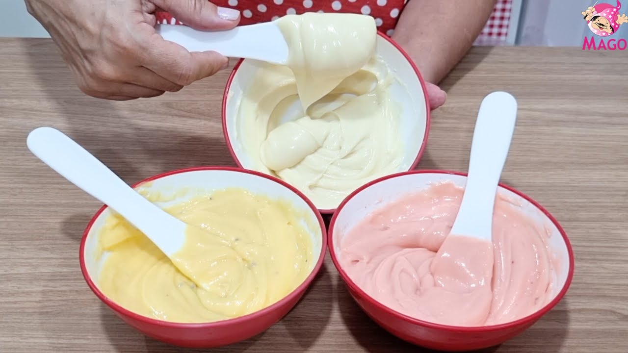 A MELHOR BASE BRANCA PARA RECHEIO DE OVOS DE COLHER 2025!  (Aula Mago)