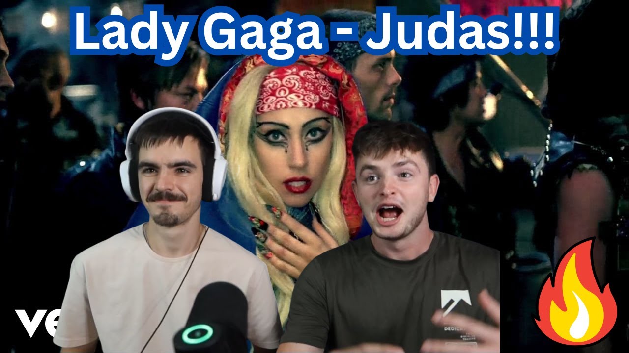 Our First Time Reacting To Lady Gaga - Judas!!!
