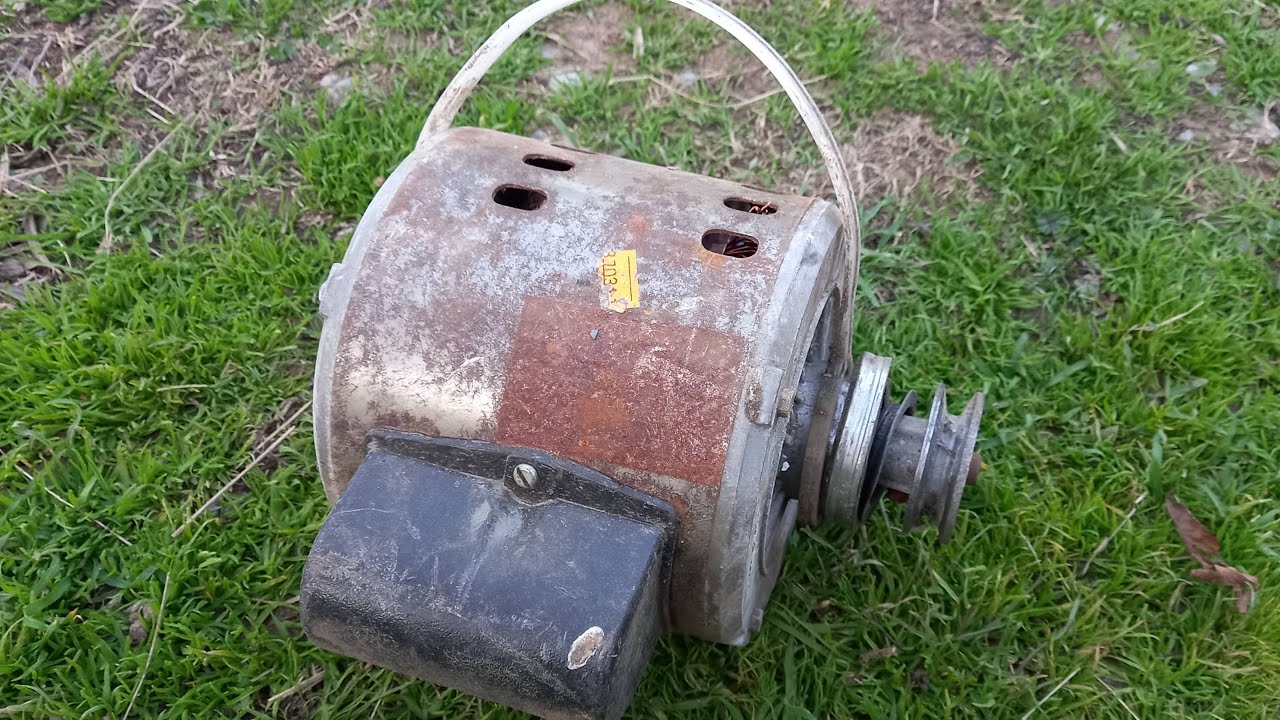 Fully Restoration & Repair Burned🔥 Old Air cooler Electric Motor | make Butifull again | 50Hz Motor