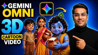 Create 3D Cartoon Movies with Google Gemini OMNI (Full Tutorial) #gemini #omni ##aianimation #3d