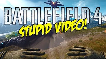 Battlefield 4 Stupid Video! - Heli Squash C4 Fail ,Trolling sniper Fail (China Rising Funny Video)
