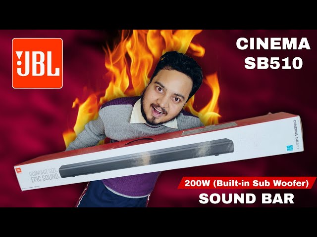 JBL Cinema SB510 Soundbar Unboxing and Review 🔥 | JBL Soundbar