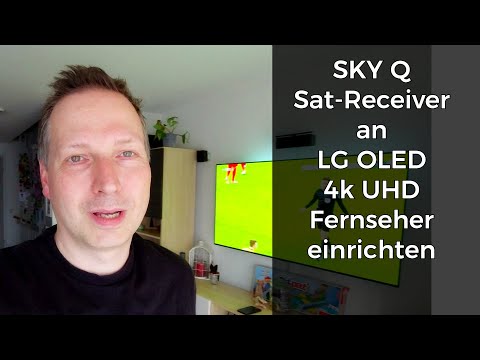 Sky Q Receiver Anschließen Einrichtung Unboxing Menü Konfiguration Satellit SAT | UHD 4k 2160p