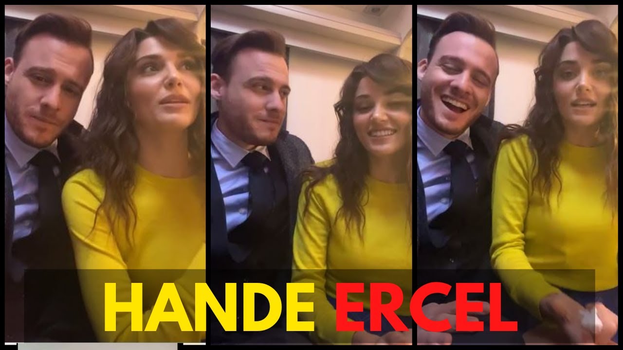 Hande Ercel & Kerem Burcin Live 🔴 Hande Ercel Instagram live | 2020