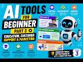 AI Tools Part 3: Education, Customer Support, and Marketing Tools