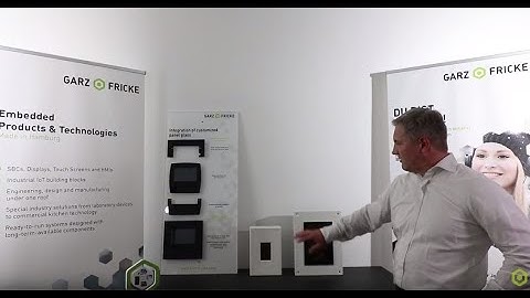 Garz & Fricke - how to mount our wide range of Embedded HMI formfactors