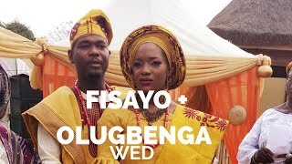 Nigerian Wedding | Traditional Wedding | Fisayo + Olugbenga Wedding Dance [Heart to Heart TV]