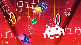 This is Layout? l "Space Invaders" by AlmanzaAR (Layout Styled Demon) l Geometry dash 2.11