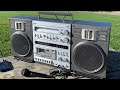 Fisher ph490 vintage boombox from 1981