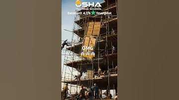 🚧 Scaffolding Collapse Caught on Camera | OSHA 30-Hour Construction Training Spotlight