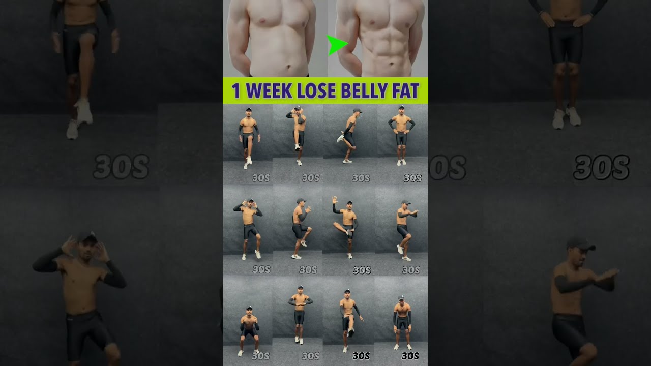 Belly fat workout  fitnessmotivation