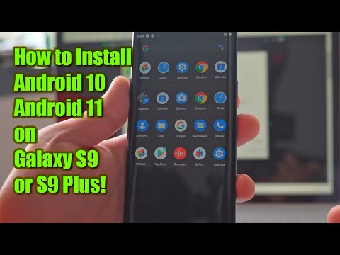 How to Install Android 10 or 11 GSI ROMs on Galaxy S9/S9 Plus!