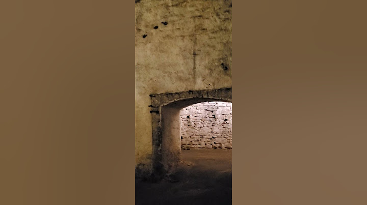 Secret underground tunnels