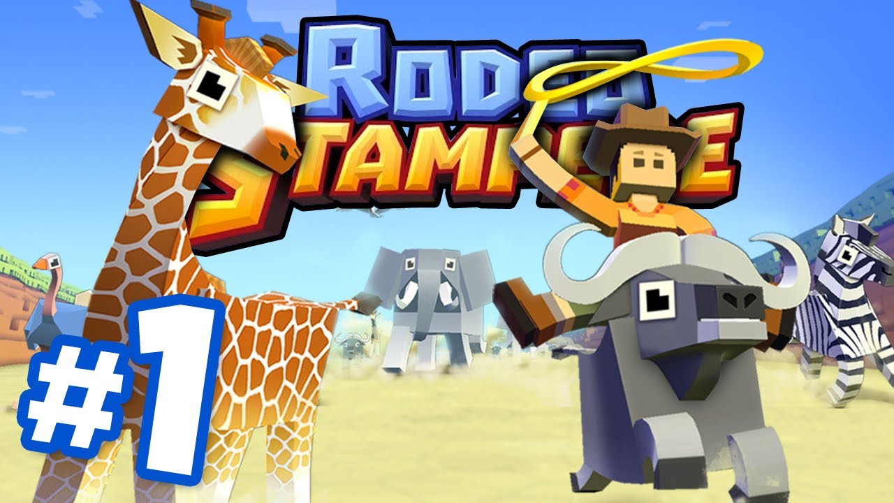 RIDE ALL THE ANIMALS!!! - Rodeo Stampede | Part 1 - YouTube