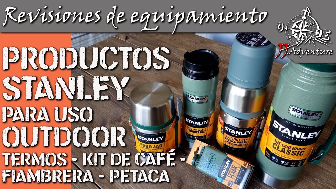 Stanley productos Outdoor Termos, kit de café,Fiambrera y Petaca