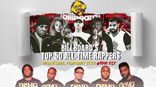 LIVE | Why Billboard’s Top 50 Rappers List is Wrong