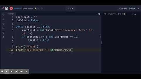 Input Validation for Numbers