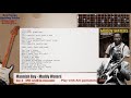Mannish Boy - Muddy Waters Guitar Backing Track with chords and lyrics