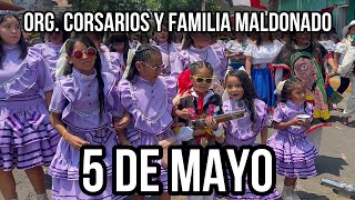 LA ORGANIZACIÓN CORSARIOS Y FAMILIA MALDONADO 5 DE MAYO 2024 EN Pueblo  San Juan de Aragón 🇲🇽❤️🇫🇷