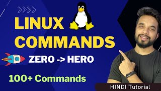 Linux Command Line in One Video: 100 Commands Tutorial in Hindi for Beginners | MPrashant screenshot 4