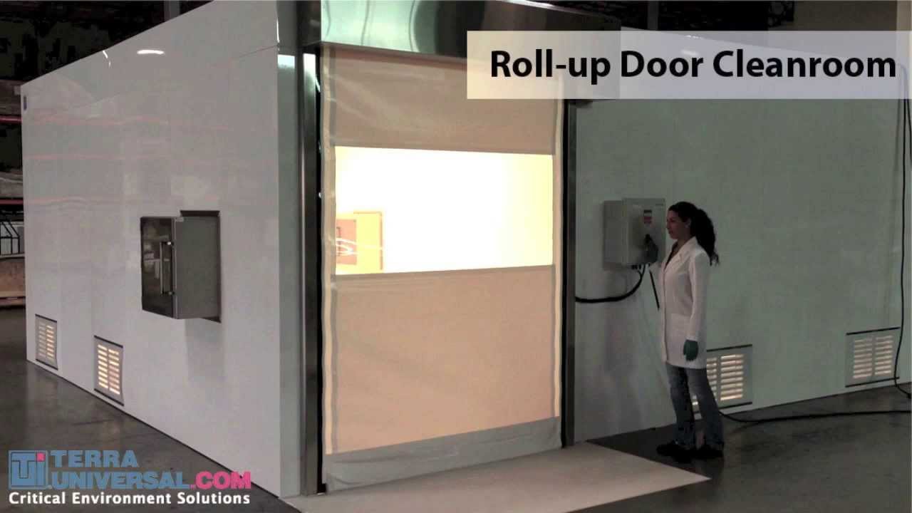 Cleanroom with Roll Up from Terra Universal - YouTube