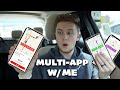 DOORDASH, GRUBHUB, & UBER EATS | Multi-App Ride Along