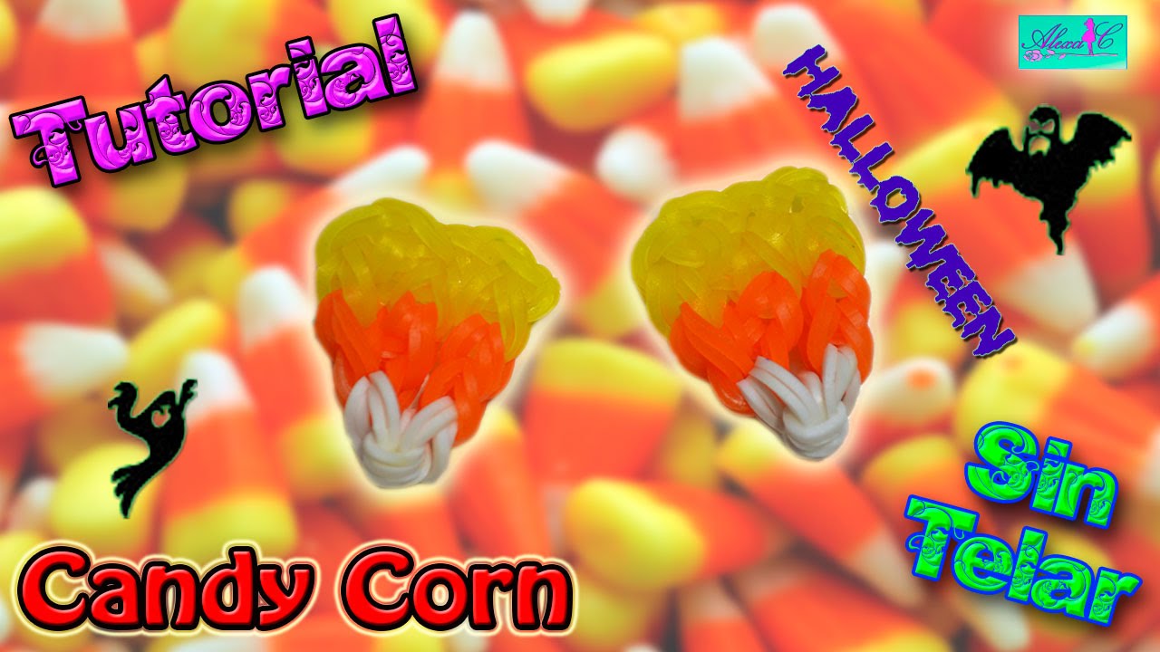♥ Tutorial: Candy Corn de gomitas (sin telar) ♥