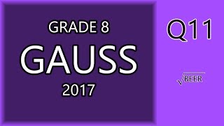Gauss 8 2017 11