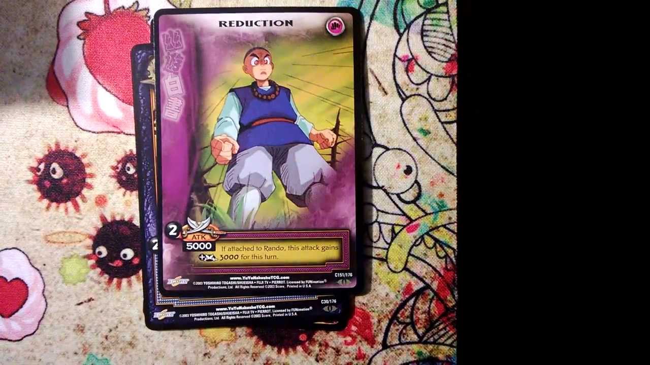 Flea Market Findings! Yuyu Hakusho Trading Card Game Box 1