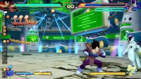 DRAGON BALL FighterZ Kefla double super combo