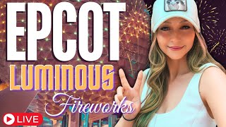 LIVE | Disney's EPCOT | My LAST Night at Flower and Garden Festival | Should We Try Luminous?