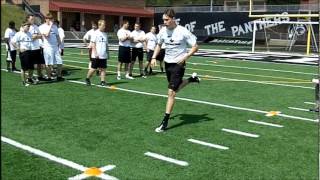 Wr Matthew Peterman High School Football Combine Challenge .Wmv
