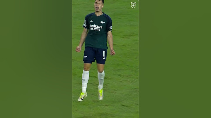 THE JESUS ASSIST. THE MARTINELLI FINISH. 🤯