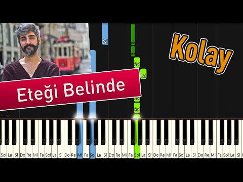 Eteği Belinde - Kolay Piyano Nasıl Çalınır