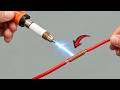 simple way to build a welding machine from spark plugs that very few people know about!