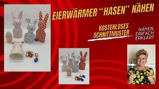 Wie du in 10 Minuten ein Häschen als Eierwärmer und Osterdekoration nähen kannst 🧵