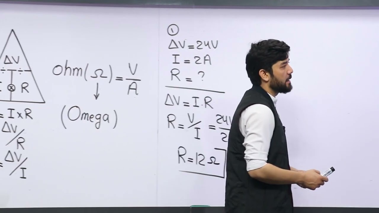 55 صنف دهم مضمون فزیک مقاومت انواع مقاومت ها