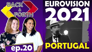 Americans react to Eurovision 2021 The Black Mamba Love Is On My Side [ PORTUGAL ]