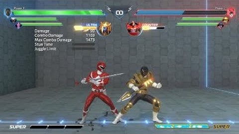 Trey of triforia combo-Power Rangers - Battle for The Grid