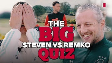 THE BIG AJAX QUIZ | Steven Berghuis 🆚 Remko Pasveer | ‘They threw it in the water…’ 😅👔