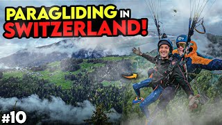 Most Beautiful Paragliding in Interlaken, Switzerland 🇨🇭