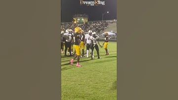 #touchdown Oakleaf Knights #2 Fareed Coleman 3yd TD run vs Ed White Commanders