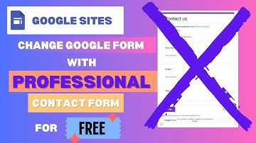Google Sites | Tips&Tricks | How to create a professional contact form