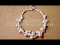 Collana cotone cerato